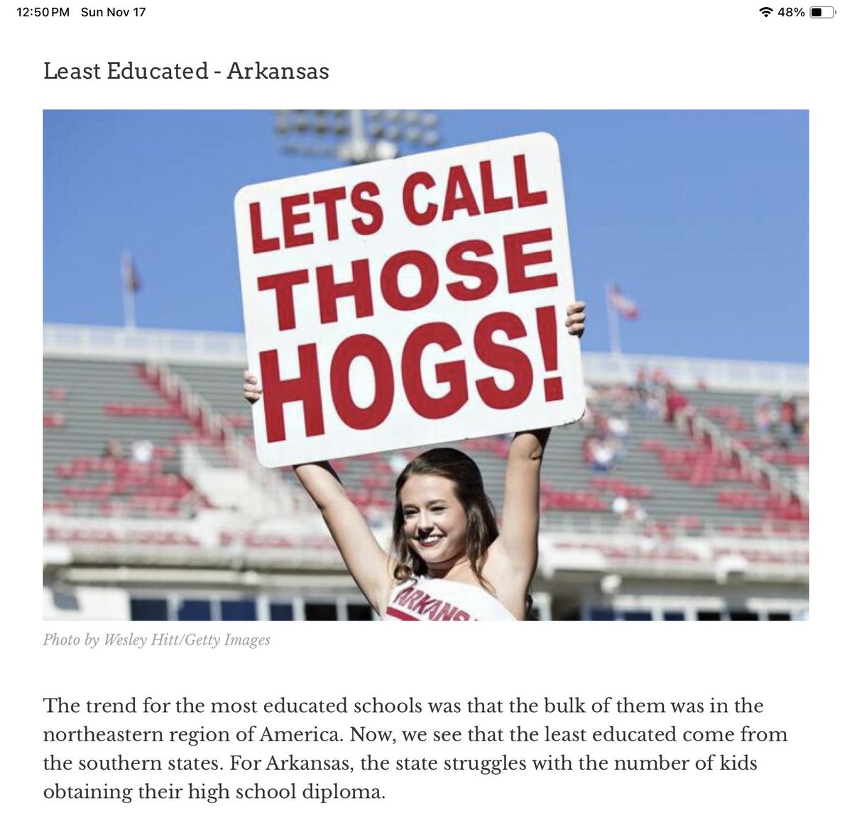 Lmhettler's tweet photo. Found this article today. ⁦@SarahHuckabee⁩ what are you going to do about this? https://t.co/b8TUxKRx3D