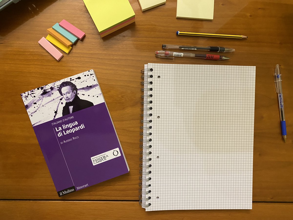 ILGalgano's tweet image. #readytoread #book #libro #saggio #lingua #letteratura #letteraturaitaliana #grandiautori &quot;La lingua di Leopardi&quot; #giacomoleopardi #alessioricci #edizionidelmulino #ilmulinoeditore