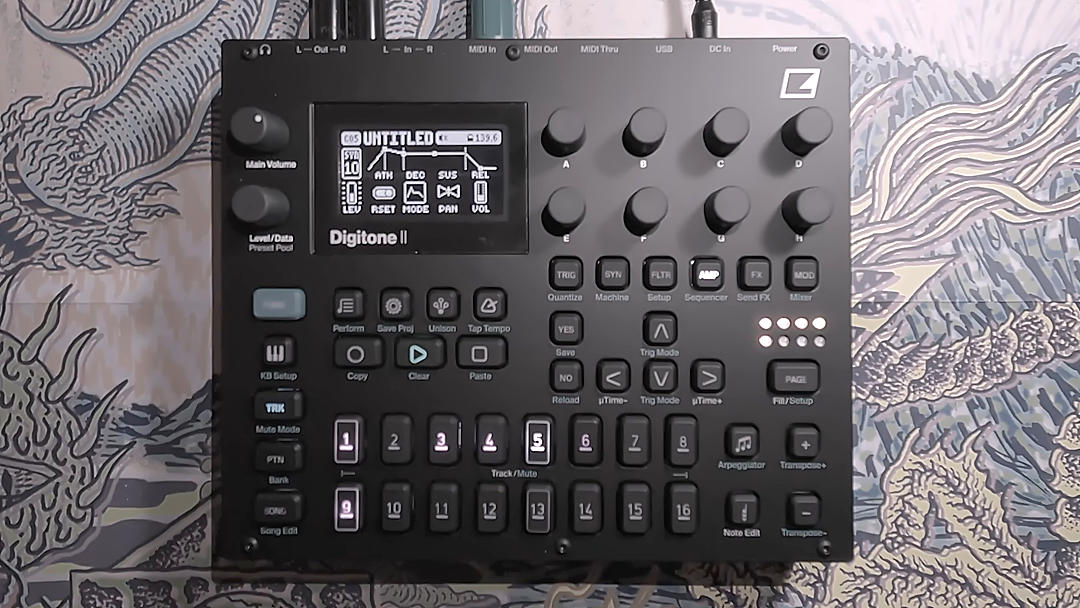 xcmioo's tweet image. Two patterns with the #Elektron #Digitone II  |  by @MICSMACSMOE

▶️ youtube.com/watch?v=Dv-5Dt…

#electro #idm #ambient #synth #groovebox #music