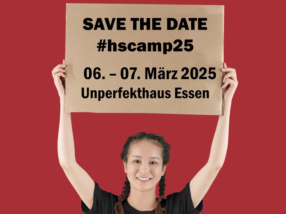 Wir haben einen Termin und werden ihn benutzen! #hscamp25
