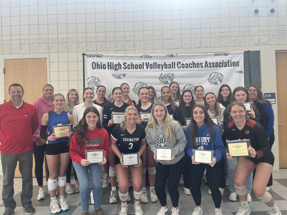 Division 7 All Ohio award winners