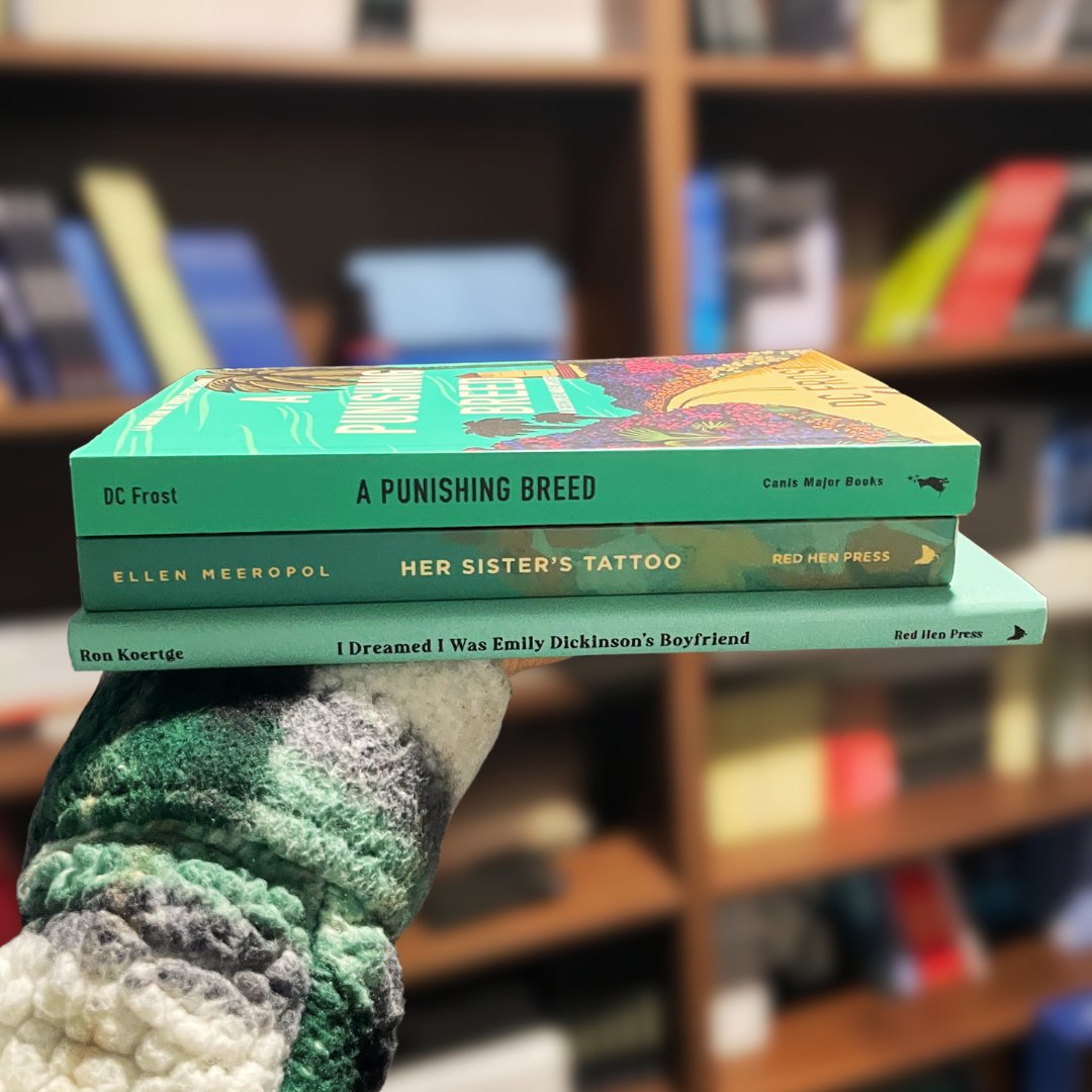 RedHenPress's tweet image. Red Hen books, but it&apos;s a green cover book stack 📚 

Have you read these books? Shout them out in the comments! 
.
.
.
#sundaybookstack #bookstack #bookstacklove #bookstacksunday #readmorebooks #booksbooksbooks #booksofinstagram #books