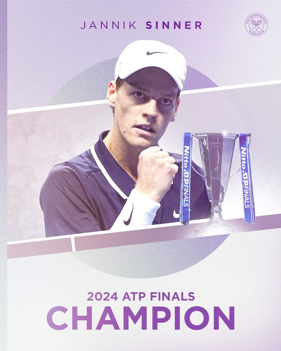 jenilary1's tweet photo. Eine beeindruckende Saison von Sinner the Winner! Es bleibt zu hoffen, dass sich zwischen Sinner und Alcaraz eine ähnlich legendäre Rivalität entwickelt wie einst zwischen Djokovic und Nadal. Die Zeichen stehen auf eine neue goldene Ära des Tennis. https://t.co/NSbkcYZ4aT