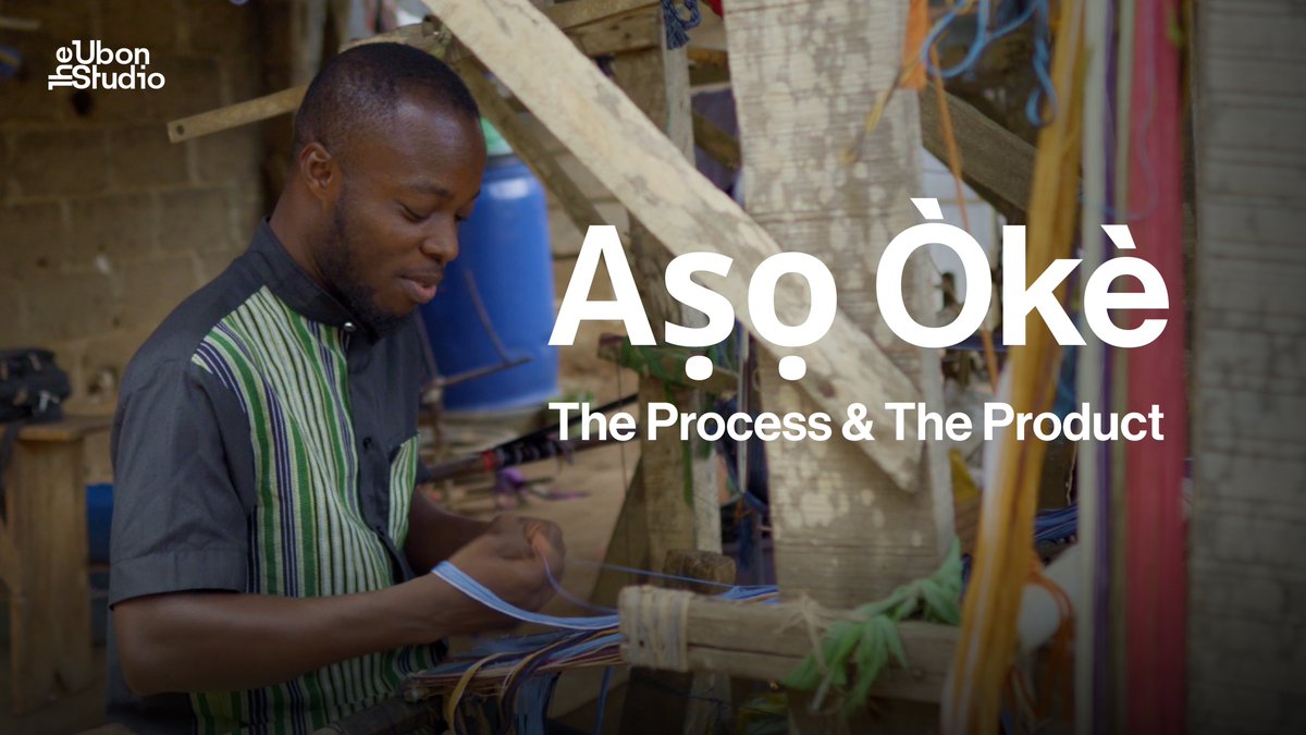 New Video out! 🎬

In this video, James Torsu (<a href="/ThaGuru_/">James | AsoOke Guru 🇬🇭 🇳🇬</a>) shares his knowledge of the process of producing original hand woven African aṣọ òkè fabrics.

FULL VIDEO - youtu.be/YvcuZNdHt1U?si…