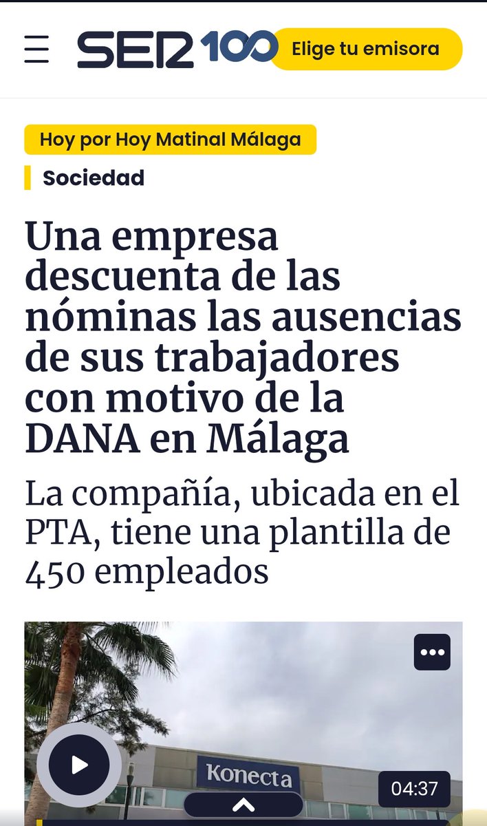 A mesma empresa que leva o 112 en Galiza. Moita xente non o sabe pero, aínda que o servizo é público lévao unha empresa privada de telemarketing, Konecta, moi polémica polo seu trato ás traballadoras e traballadores en varios puntos do estado. Escoitade:  ir.gl/9a392e
