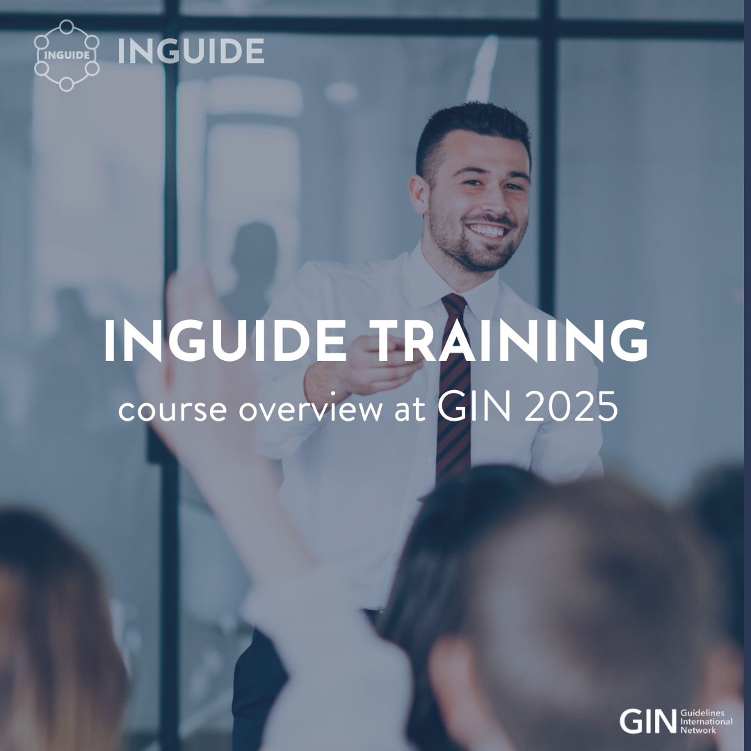 gin_member's tweet image. 🌟 Enhance your expertise! 
Join the #INGUIDE pre-conference course at #GIN2025 and gain world-class skills in guideline development. 🌐

Make sure to secure your spot!

#GlobalHealth #GuidelineTraining  #GINCommunity