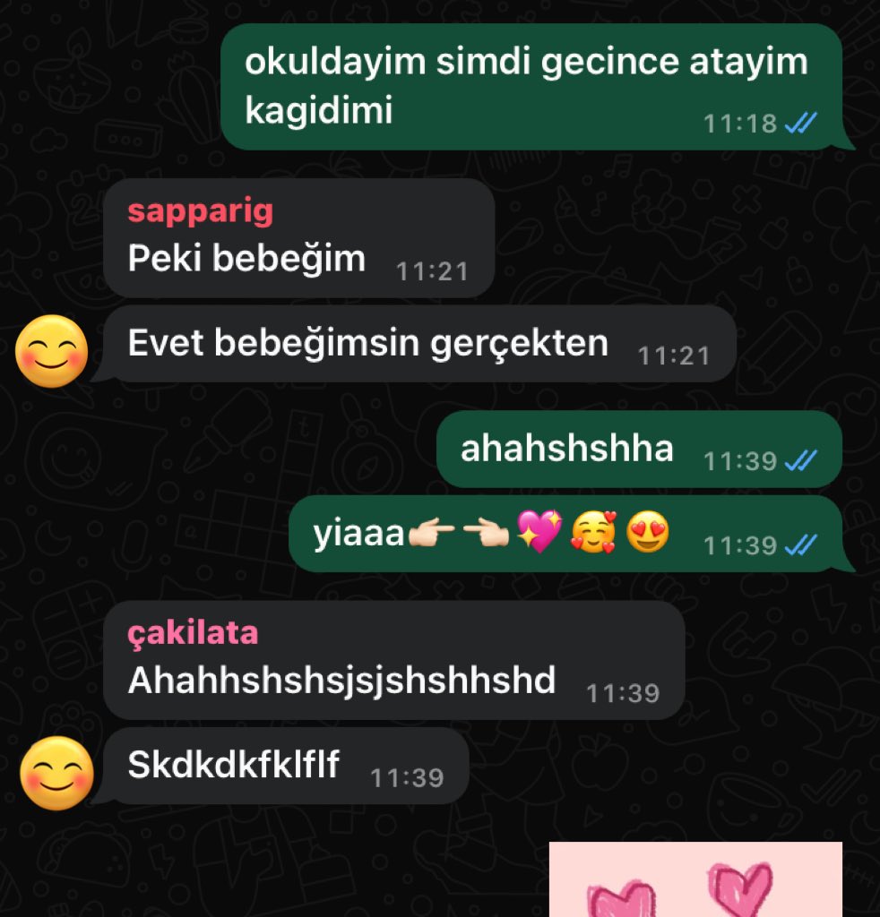 zeyy_a's tweet photo. iki kiz kardesi olan abim, bebegim dedikten sonra "yiaa peki bebegin miyim gercektennn🌸💖🎀👉🏻👈🏻🥹" sorusu gelecegini cok iyi biliyordu ahahsha https://t.co/yG09Evdgzy