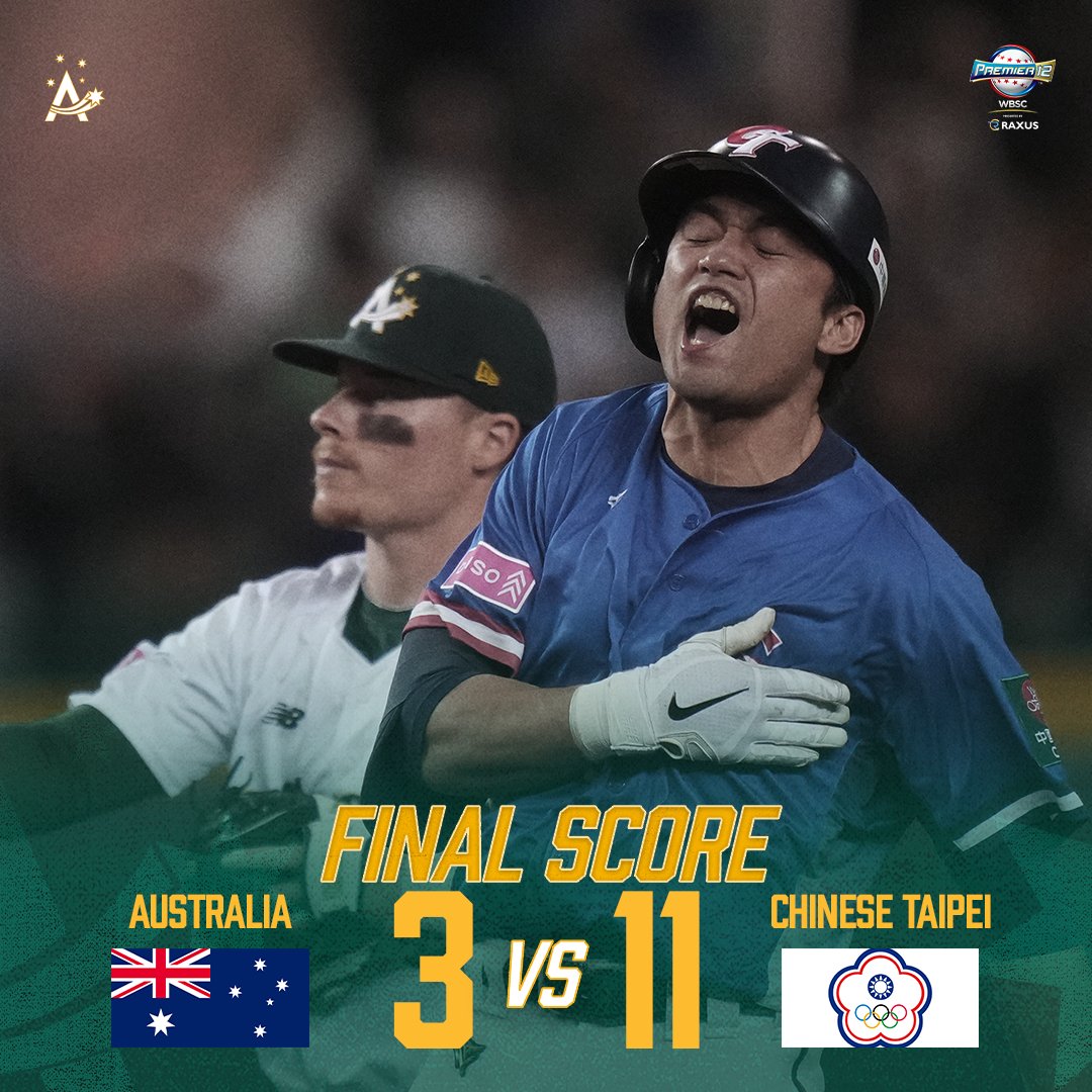 Team Australia ⚾️ tweet media