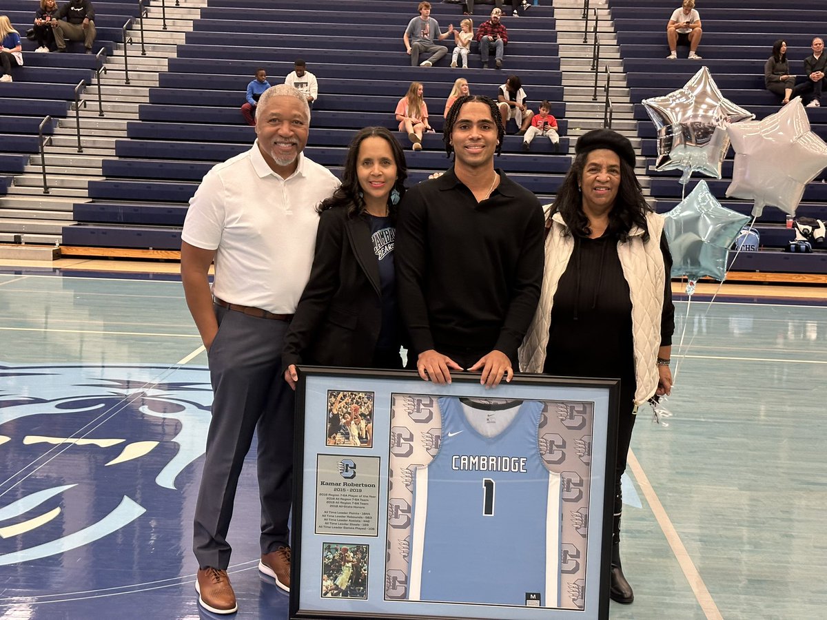 TRULY A BLESSING🙏🏾🙏🏾 thank you for everyone who has supported me I truly appreciate you more than y’all ever know 
Couldn’t have done any of this with out yall #formyfamily  Thank you to the Cambridge coaching staff and everyone involved for putting this together.