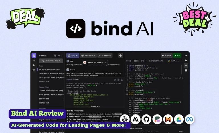 miqbalblog's tweet photo. Bind AI Review: AI-Generated Code for Landing Pages & More!
https://t.co/EI3ieMk8od
#BindAIReview #BindAI #CodeGeneration #LifetimeDeal #AIModels #GPT4 #Claude35 #GitHubIntegration #DocumentEditor #CustomAIBots #ContentCreation https://t.co/YaJtvHMr7f