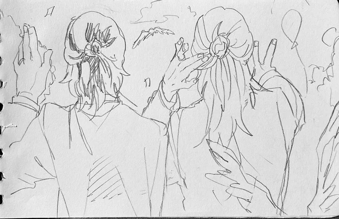 突然発掘されたマイ相なんだけど、この頃が一番手を描くのが上手な時期だったかもしれない 