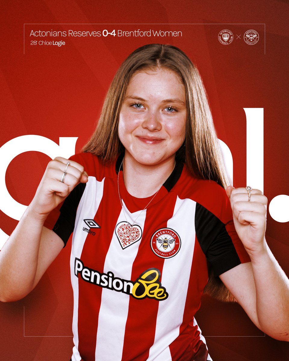 ⏱️ 28' HAT-TRICK!!!

Logie has her hat-trick inside 30 minutes as she runs onto a long ball, fights off her opponent and scores

🔵0-4🐝

#BrentfordFCW | #BrentfordFC