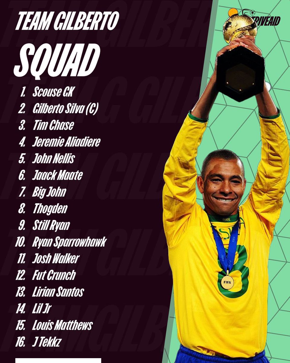 joinstriver's tweet photo. THE LINE UPS ARE OUT! 👀
Are you #TeamGilberto or #TeamRoberto 🇧🇷 https://t.co/smtZeysHkz