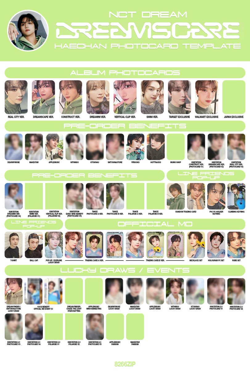 NCT DREAM DREAMSCAPE Applemusic トレカ ヘチャン NCT DREAM