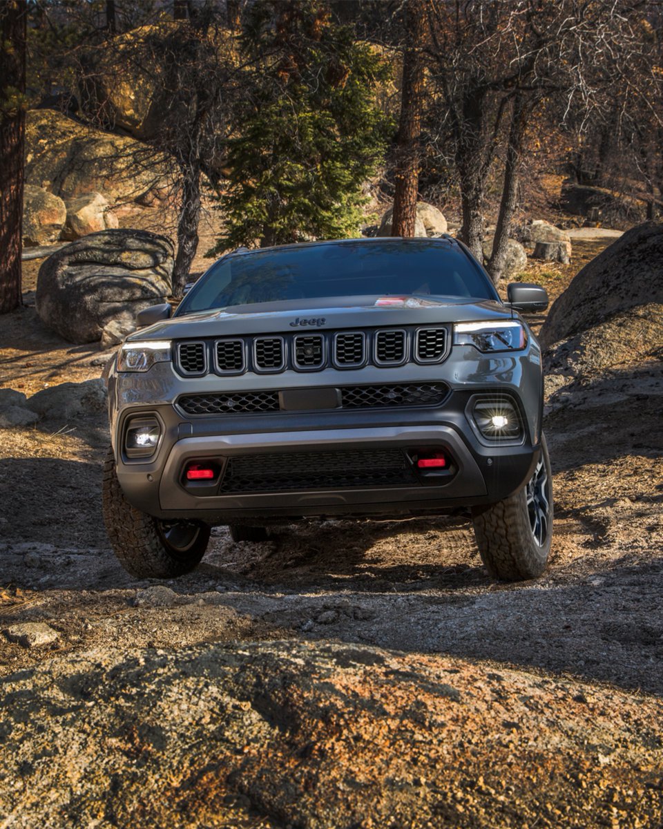 StellantisNA's tweet image. The 2024 @Jeep® Compass Trailhawk is equipped for the incredible with legendary Trail Rated 4x4 capability you expect from Jeep, plus best-in-class horsepower and torque. Learn more about this force of nature at Jeep.com. #Jeep #OIIIIIIIO