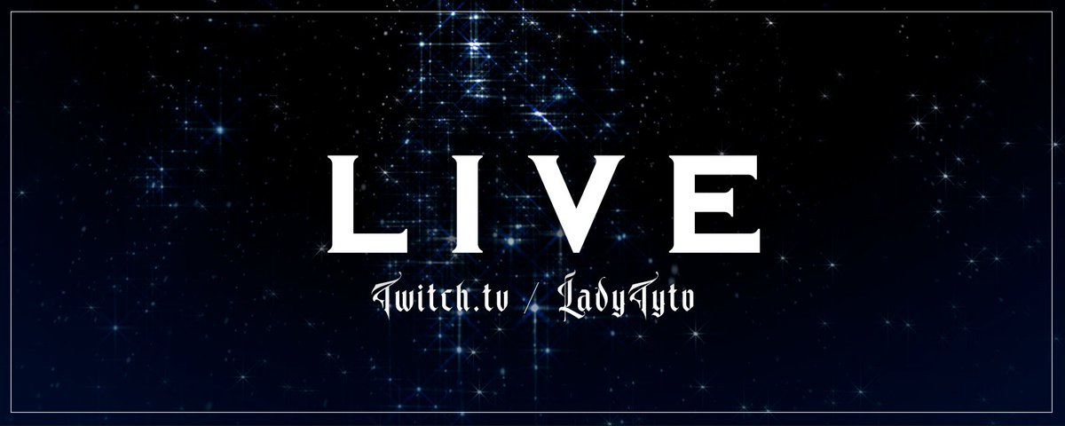LadyTyto's tweet image. |🦉L I V E |

🎀| ✧ • Live voor Make-A-Wish Nederland • ✧
🎮| Enshrouded

| #charitystream @MakeAWishNL |

Join us!
• twitch.tv/LadyTyto