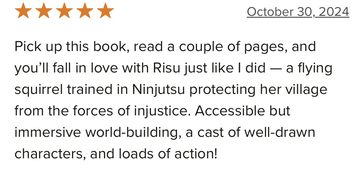 The ARC reviews on my next book to come out are starting to arrive! The preorder sale is live for your 🥷 🐿️ adventure!

4horsemenpublications.com/product/the-gh…