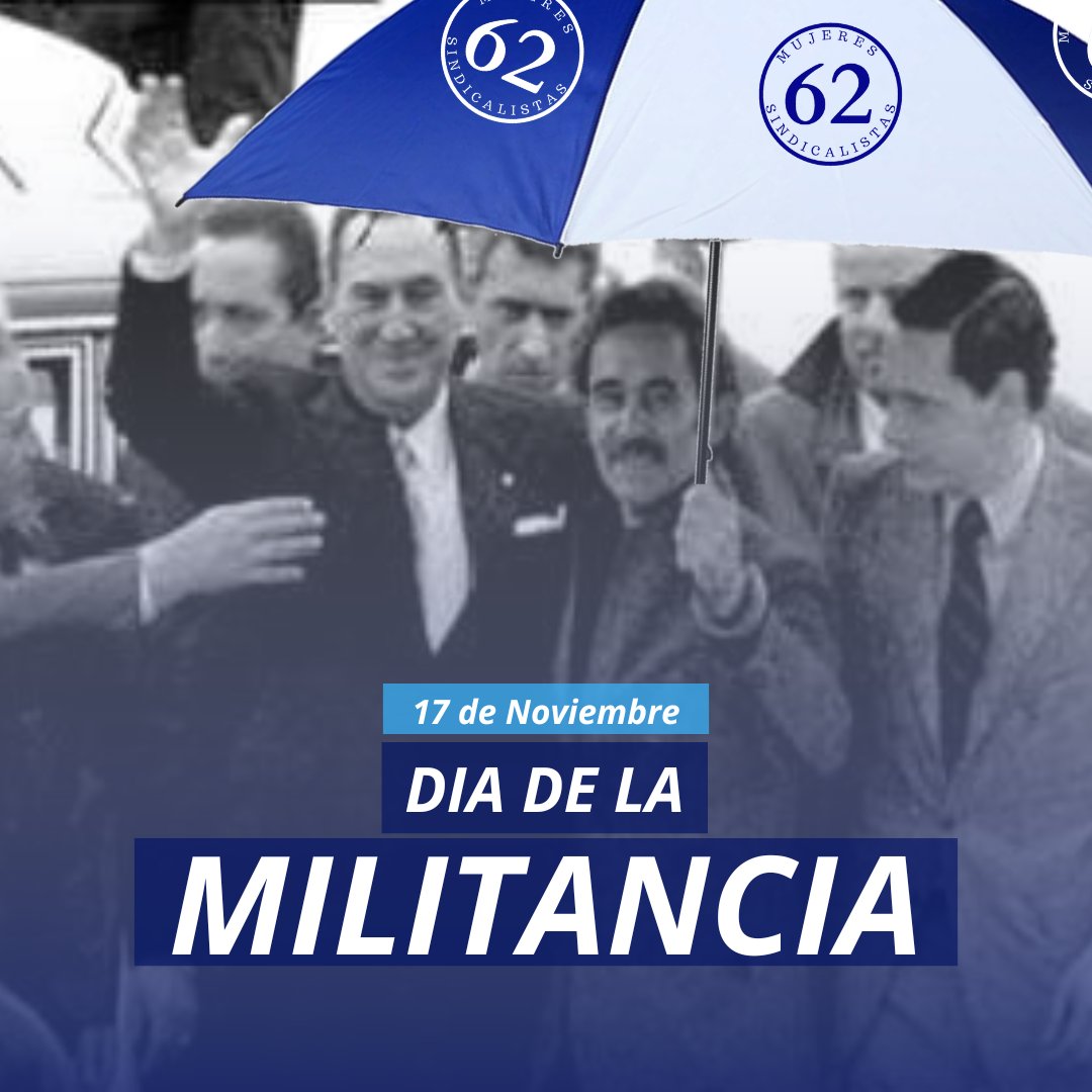 🗓17 de Noviembre - #DiaDeLaMilitancia

Les deseamos un muy feliz día a todos los y las compañeras que militan para dejar un país mejor a las futuras generaciones. 

#FelizDiaDeLaMilitancia✌🏽
#TodasUnidasTriunfaremos