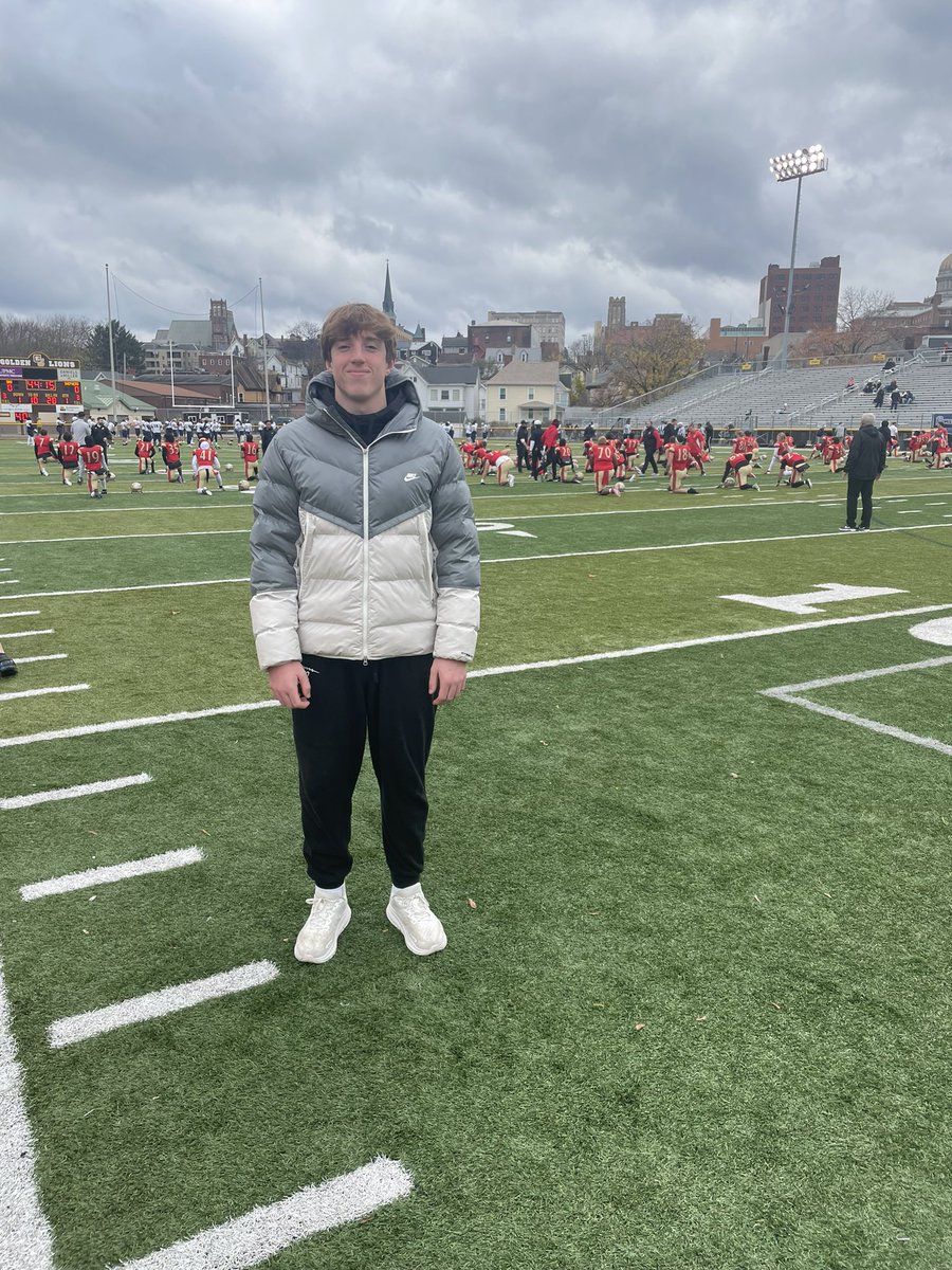 Lukas_Stead's tweet photo. I had a Great time at @SHU_FBALL yesterday! Thank you @CoachColemanSHU for the invite and hospitality! https://t.co/hJbPwzJSoR