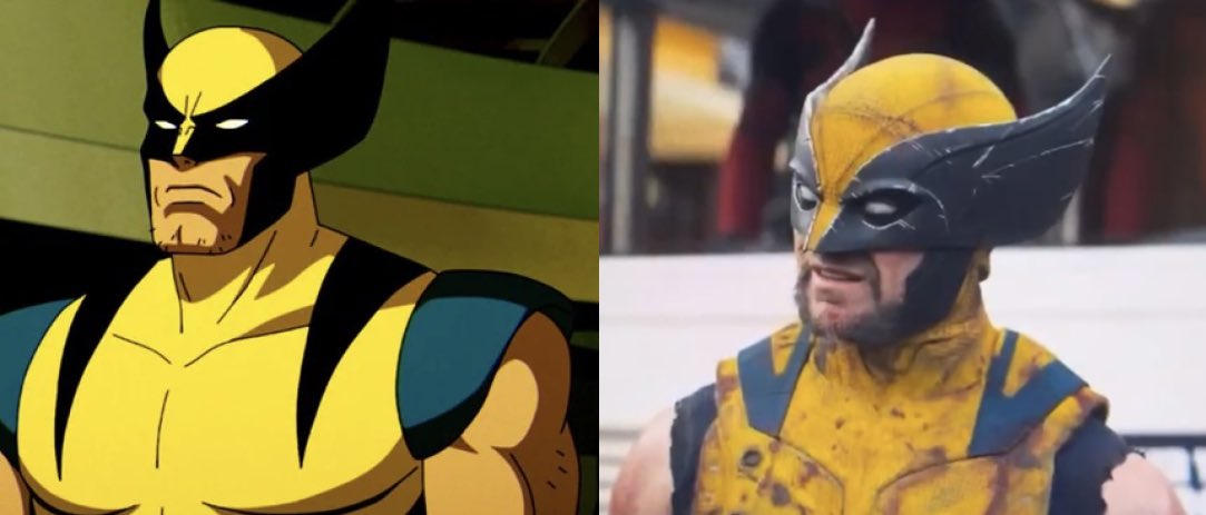 WolverSteve's tweet photo. Both perfect 👌🏻 What a year for Wolverine fans!
#Xmen97 #DeadpoolAndWolverine #Wolverine #CalDodd #HughJackman #BestYearEver #LFG 💛 https://t.co/egnEE7X92C
