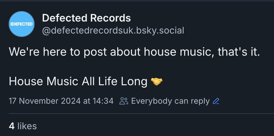 Defected Records tweet media