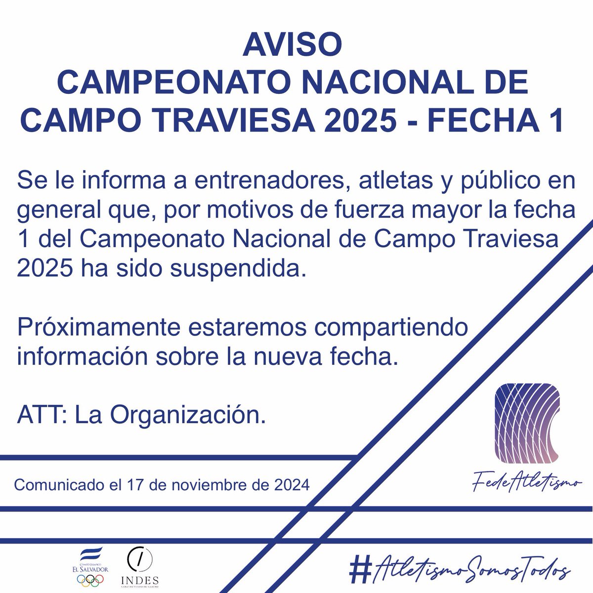 Federacion Salvadoreña de Atletismo (@fedeatletismo) on Twitter photo 
