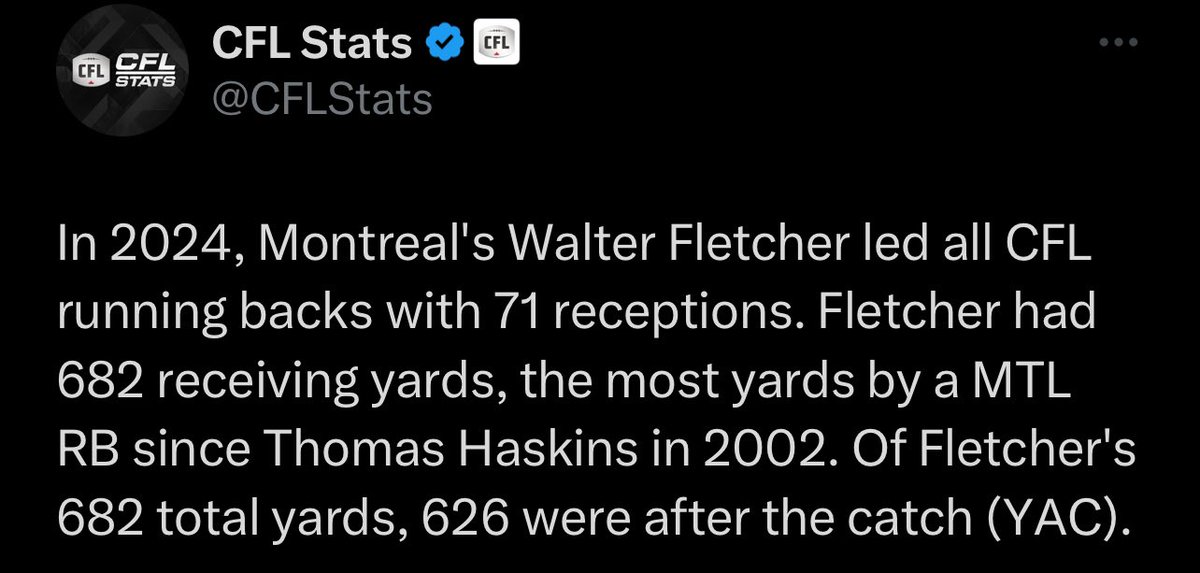 Another season full of growth, lessons and unforgettable memories! Thankful and blessed to finish another season healthy. Extremely appreciative of my brothers, coaches, friends, family, and the city of Montréal for all the unconditional support. Excited for what’s ahead in ‘25!