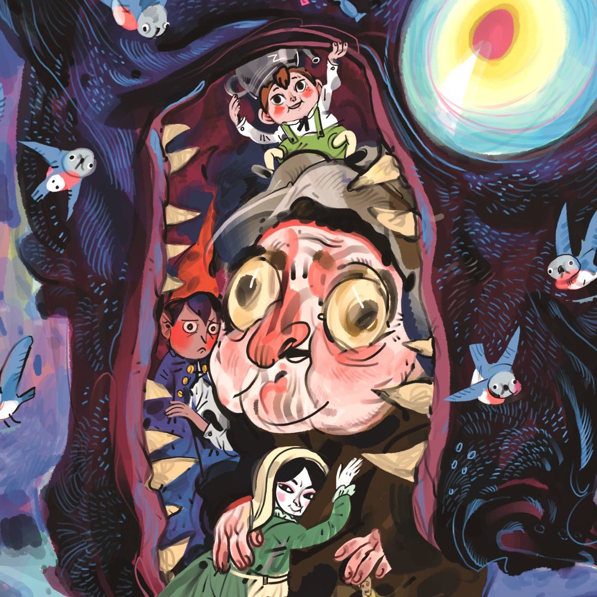 yuliiatveritina's tweet image. You have beautiful eyes! #Overthegardenwall day 6