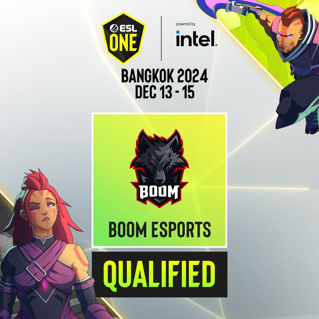 Winning the SEA Qualifiers, and securing their place at #ESLOne Bangkok: it's <a href="/boomesportsid/">BOOM Esports</a>! 🔥

#RoadToEWC