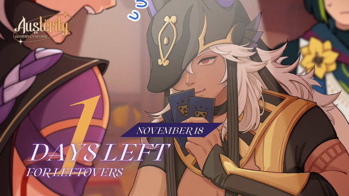 ⚡️ ONE DAY BEFORE LEFTOVERS CLOSE ⚖️

You know, I've come to appreciate your persistence in seeking a victory. It's been hard finding someone to play a match with me... 

Let's make this one count. 🃏

📅 30% FLASH SALE: Until 18th November (UTC-11:00)
🛒 austerityzine.bigcartel.com