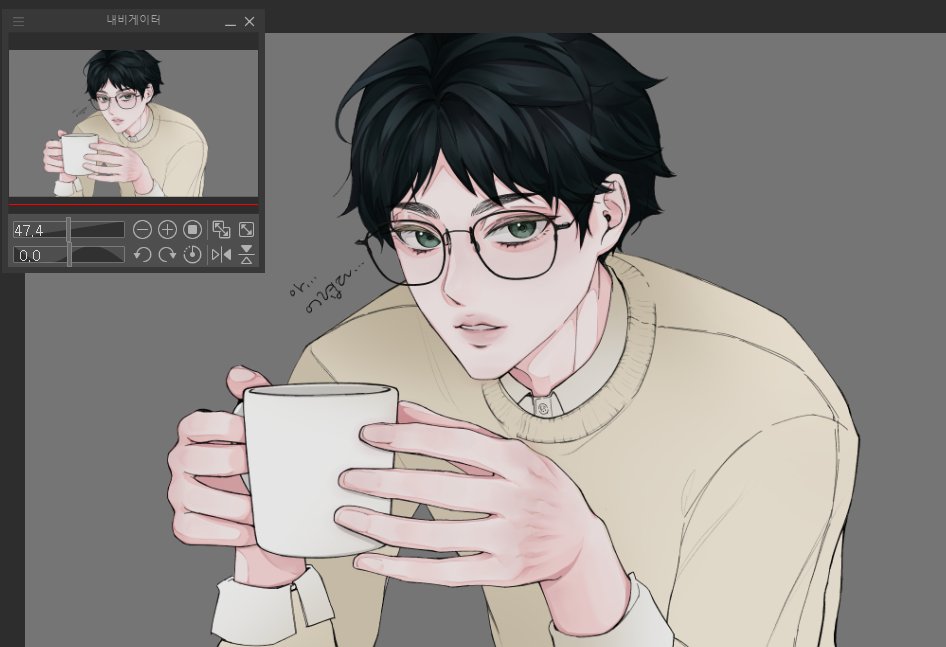 가을이라 그리고싶었던 아카쉬...
였지만.. 마감까지 한 번에 달리지 않으면 드랍하는 병에 걸림