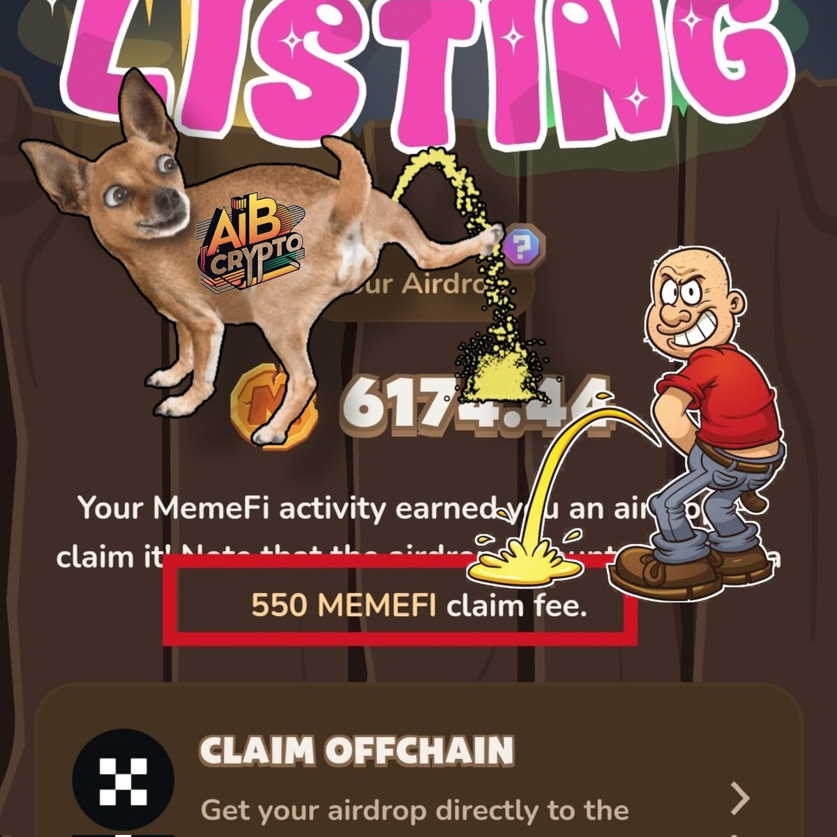 Air9909's tweet photo. Wtf ๐ Who charge Off Chain Fees?
#MEMEFI is one of the biggest #Scam project. Already distributed less token and after all charging claiming fees in the form of $MEMEFI
What's going on @memeficlub
This is not fair๐ก๐ก
#ScamMemefi is biggest mother f++r project #scam #scam https://t.co/Gb7qcjJ9lI