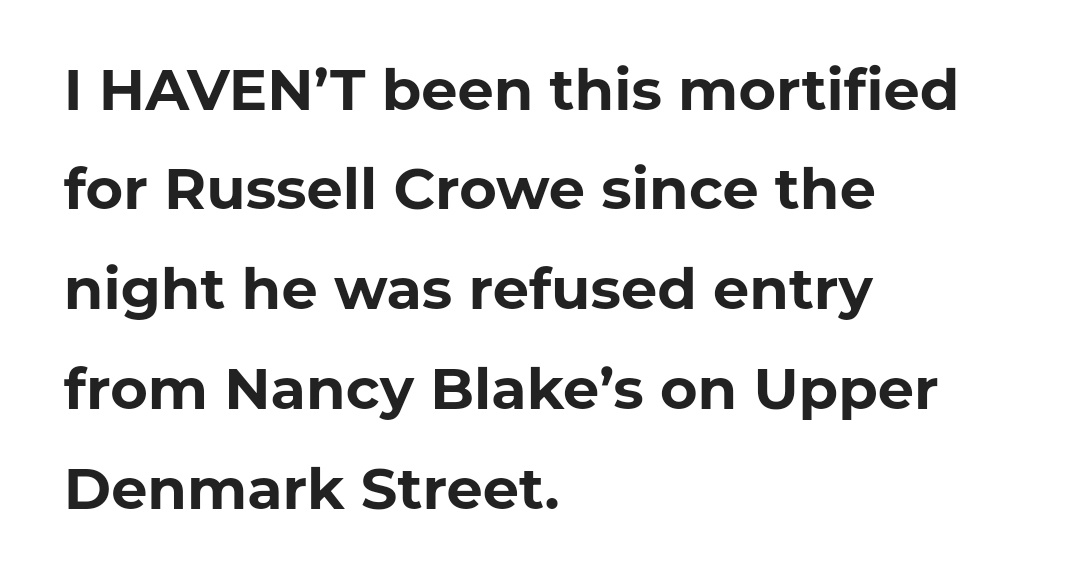 Opening paragraph of the year!