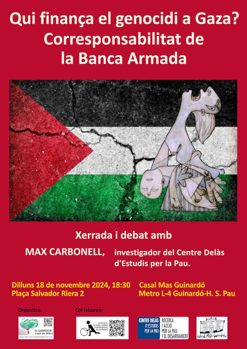 jcoderch's tweet image. Ep,  nova xerrada. Demà dilluns, 18 de novembre, a les 18:30 al @MasGuinardo. Amb en Max Carbonell, del @CentreDelas 
elgarrofer.home.blog/2024/11/12/cor…