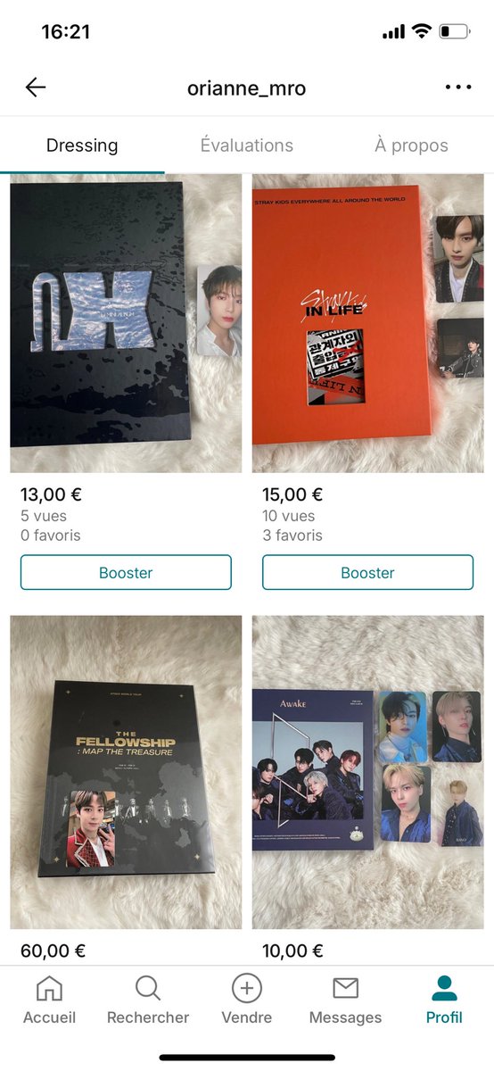 WooriMro's tweet photo. Actuellement en vente sur mon Vinted 🫶🏼🤍 d’autre albums arrivent bientôt, ( Ateez, Monsta x, P1harmony etc…) https://t.co/KFMwHWF2sM