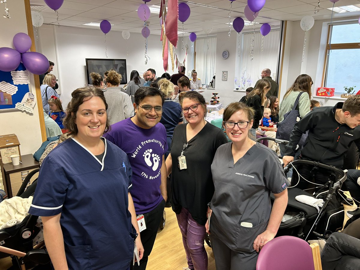 AMITAVA SUR (@allthingssmall8) on Twitter photo More than 30 families of ex prems, purple balloons, raffle, tattoos and whole lot of goodies. That’s how we celebrated #WorldPrematurityDay2024 <a href="/NICU_LWNC/">NICU, Burnley General Hospital</a> <a href="/NWNeonatalODN/">NW Neonatal ODN</a> . Well done to the team More than 30 families of ex prems, purple balloons, raffle, tattoos and whole lot of goodies. That’s how we celebrated #WorldPrematurityDay2024 <a href="/NICU_LWNC/">NICU, Burnley General Hospital</a> <a href="/NWNeonatalODN/">NW Neonatal ODN</a> . Well done to the team