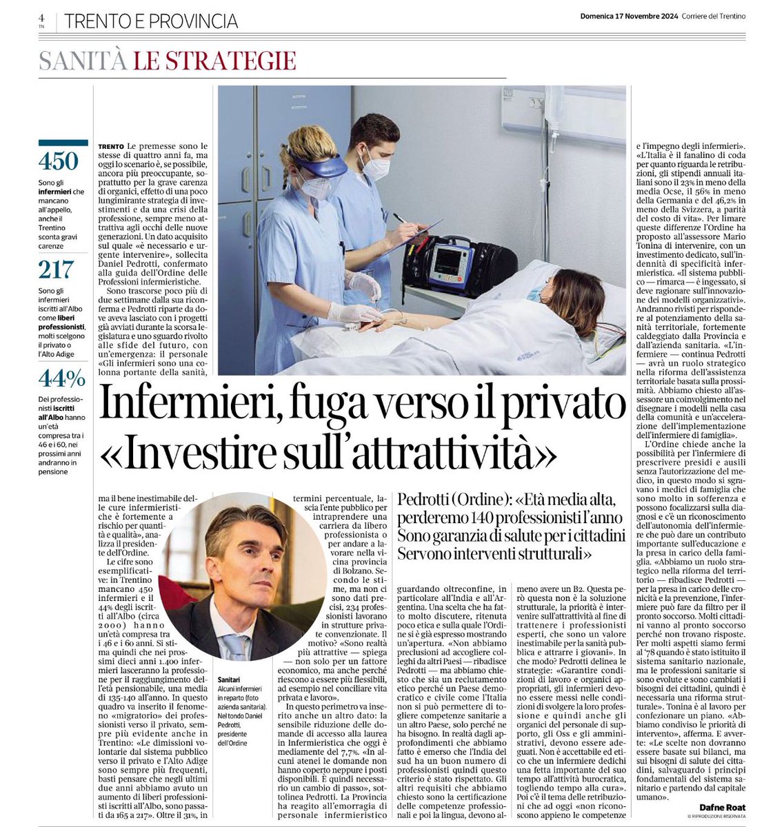 Ordine Professioni Infermieristiche di Trento tweet media