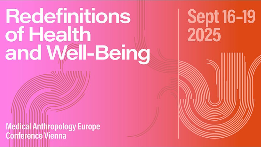 MAE/MAYS (@medanteurope) on Twitter photo BIG NEWS! 🚨 We are finally hosting a medical anthro conference again! Join us and <a href="/Health_Matter_/">Health Matters Research Group</a> in Sept 2025 at <a href="/univienna/">Universität Wien</a> to discuss Redefinitions of Health and Well-Being!
The Call for Panels is open until 15.01.25 and can be found here: mae.univie.ac.at/home/
<a href="/EASAinfo/">EASA</a> BIG NEWS! 🚨 We are finally hosting a medical anthro conference again! Join us and <a href="/Health_Matter_/">Health Matters Research Group</a> in Sept 2025 at <a href="/univienna/">Universität Wien</a> to discuss Redefinitions of Health and Well-Being!
The Call for Panels is open until 15.01.25 and can be found here: mae.univie.ac.at/home/
<a href="/EASAinfo/">EASA</a>