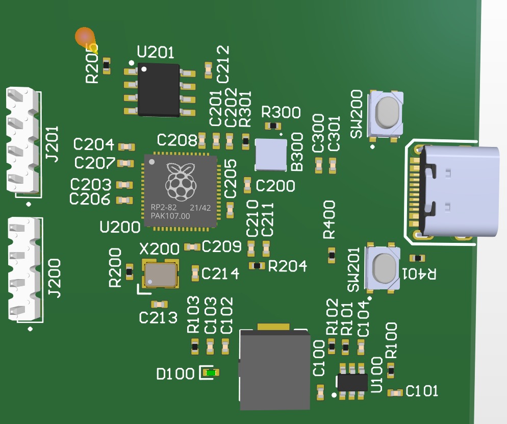 Project update: Rp2040
Rough placement
#PCB #electronics