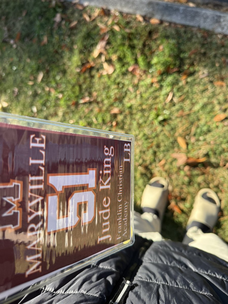 Jude King (@jude1king1) on Twitter photo Had an amazing visit at Maryville College yesterday!! Thank yall for having me, and I hope to be back ā¼ļøā¼ļø
<a href="/kcjorgensen14/">Coach KC Jorgensen</a> <a href="/CoachE_84/">Ehidiamen Imeokparia</a> <a href="/CoachTBarr/">#BESTAVAILABLE</a> <a href="/QBCoachFox/">Ben Fox</a> <a href="/Jake_Flaherty_8/">Jake Flaherty</a> Had an amazing visit at Maryville College yesterday!! Thank yall for having me, and I hope to be back ā¼ļøā¼ļø
<a href="/kcjorgensen14/">Coach KC Jorgensen</a> <a href="/CoachE_84/">Ehidiamen Imeokparia</a> <a href="/CoachTBarr/">#BESTAVAILABLE</a> <a href="/QBCoachFox/">Ben Fox</a> <a href="/Jake_Flaherty_8/">Jake Flaherty</a>