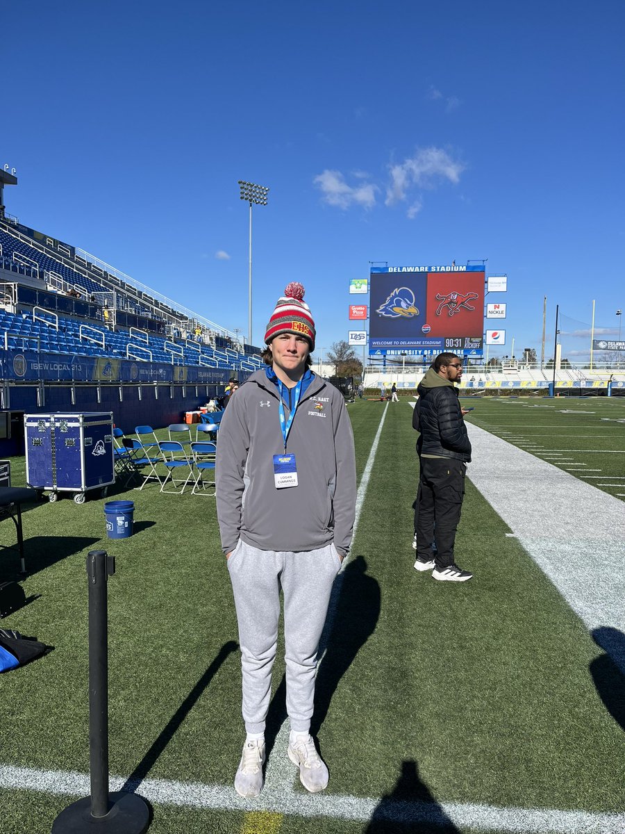 Logan Cummings (@logan_cummings4) on Twitter photo Had a great time <a href="/Delaware_FB/">Delaware Football</a> yesterday!! Thank you <a href="/CoachGoldrich/">Sean Goldrich</a> for the invite and hospitality. <a href="/ryancarty10/">Ryan Carty</a>
<a href="/nickcionci/">Nick Cionci</a> <a href="/zdathletics/">Zero Degree QB & WR</a> <a href="/WCEastFootball/">WC East Vikings Football</a> <a href="/CoachStephenWCE/">Coach Stephen</a> <a href="/CoachSeanLamb/">Sean Lamb</a> @PRZPAvic <a href="/footballcoach79/">coachweider</a> <a href="/mrpafootball/">mrpafootball.com</a> <a href="/tdhald/">Todd Haldis</a> <a href="/quarterbackmag/">Quarterback Magazine</a> Had a great time <a href="/Delaware_FB/">Delaware Football</a> yesterday!! Thank you <a href="/CoachGoldrich/">Sean Goldrich</a> for the invite and hospitality. <a href="/ryancarty10/">Ryan Carty</a>
<a href="/nickcionci/">Nick Cionci</a> <a href="/zdathletics/">Zero Degree QB & WR</a> <a href="/WCEastFootball/">WC East Vikings Football</a> <a href="/CoachStephenWCE/">Coach Stephen</a> <a href="/CoachSeanLamb/">Sean Lamb</a> @PRZPAvic <a href="/footballcoach79/">coachweider</a> <a href="/mrpafootball/">mrpafootball.com</a> <a href="/tdhald/">Todd Haldis</a> <a href="/quarterbackmag/">Quarterback Magazine</a>