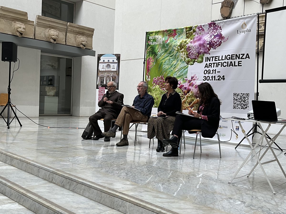 L'eredità di Alan Turing 🌱
Con Gianni Rigamonti, Alessio Plebe, Valeria Patera e Valentina Cuccio.
—
Resta aggiornato su tutti gli eventi del Festival attraverso il sito ufficiale festivaldellefilosofie.it e i canali social dedicati.