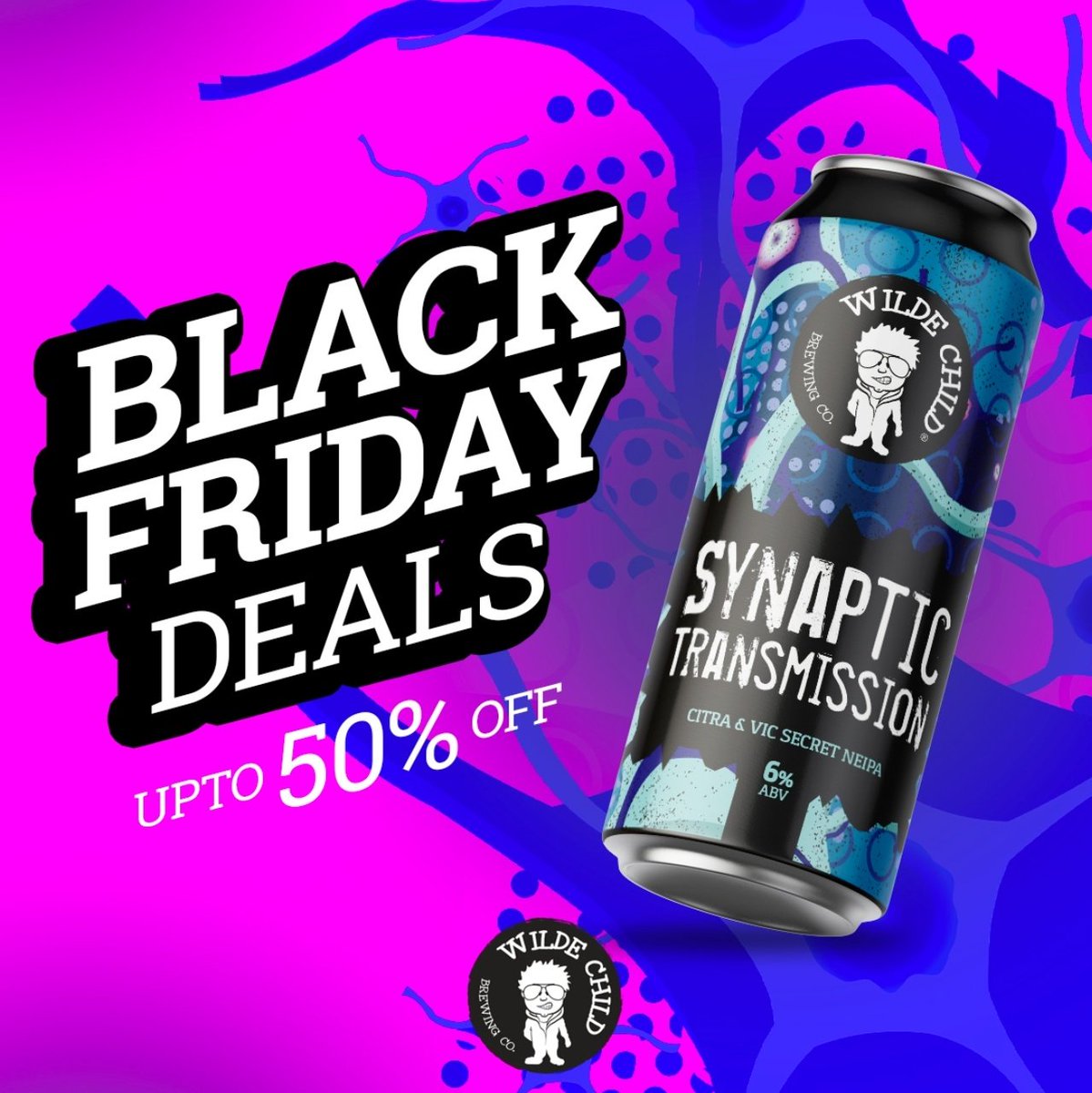 WildeChildBrewingCo. (@wildechildbeer) on Twitter photo Black Friday is a big fat GO here at Wilde Child Brewing. 
From now until the end of November you can grab yourself some 'real deals' on our website - wildechildbrewing.co.uk 
Get to it now and grab yourself a bargain ๐บ ๐ ๐ช๐ป ๐ Black Friday is a big fat GO here at Wilde Child Brewing. 
From now until the end of November you can grab yourself some 'real deals' on our website - wildechildbrewing.co.uk 
Get to it now and grab yourself a bargain ๐บ ๐ ๐ช๐ป ๐