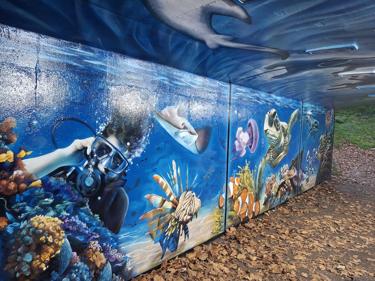 Amazing subway in Tring. If only all subways looked like this. #Tring #subway