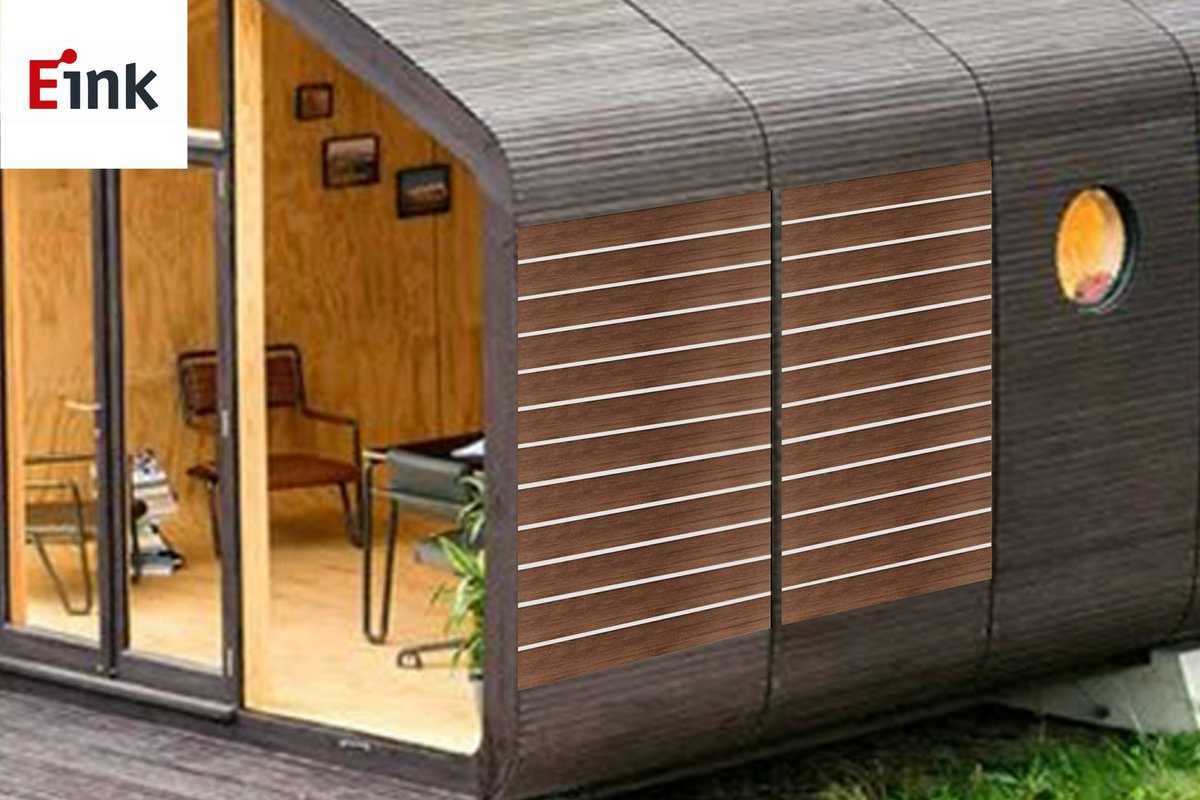 Innovative application of E Ink Prism™ electronic paper technology demonstrates energy-saving dynamic color-changing walls
ereaderpro.co.uk/en/blogs/news/…