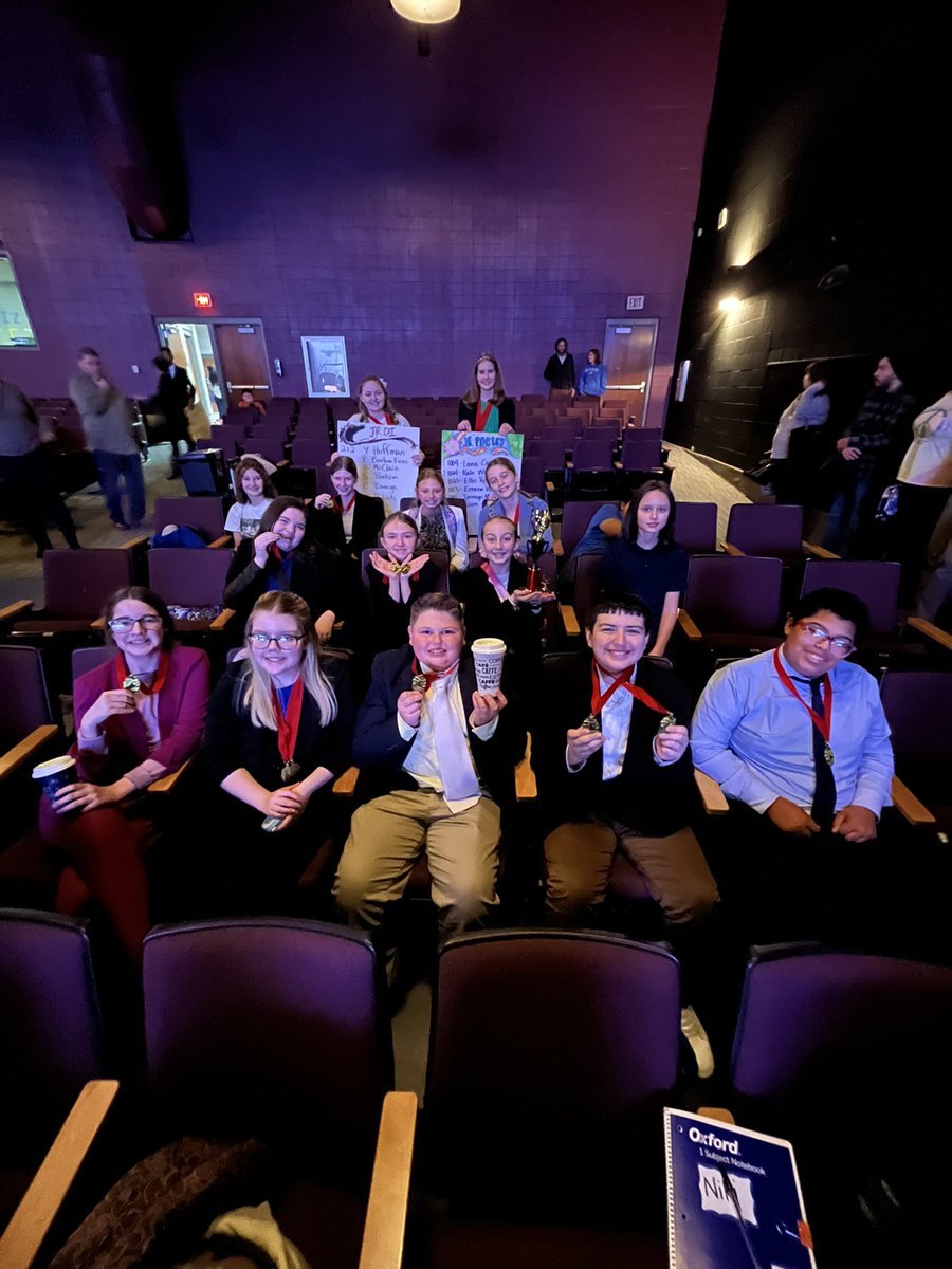 rcms_speech's tweet photo. Congratulations to RCMS speechies on their third place finish at the PLD Fall Invitational! The students did an excellent job representing @RCMSOffices and showing off their talent and hard work. https://t.co/2VUPbfu6zR