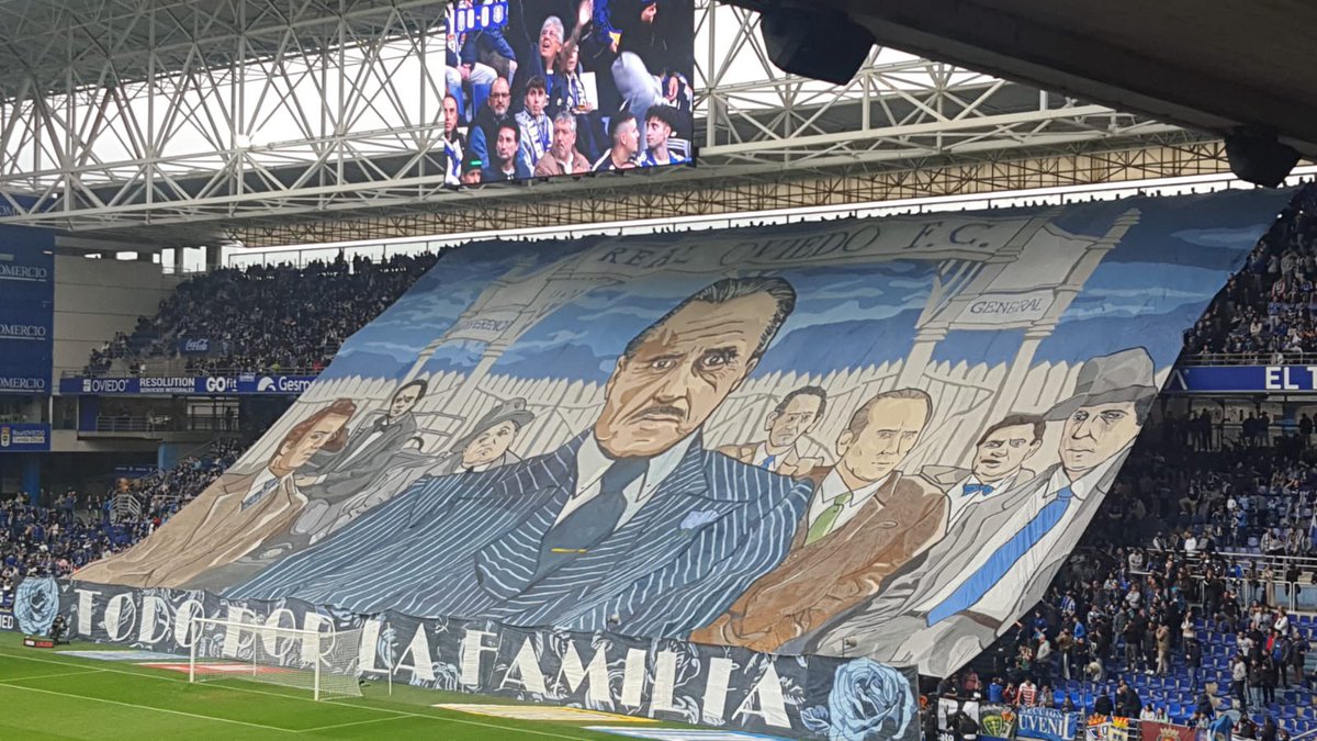 Todo por la familia.
El tifo de <a href="/Symmachiarii94/">SYMMACHIARII</a> por su XXX aniversario.

Real Oviedo-CD Tenerife 
17/11/24
#ultras