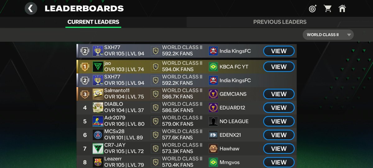 Sujith7708's tweet photo. 🏆✌️🔥#fifamobile https://t.co/x1VFd3JeyC