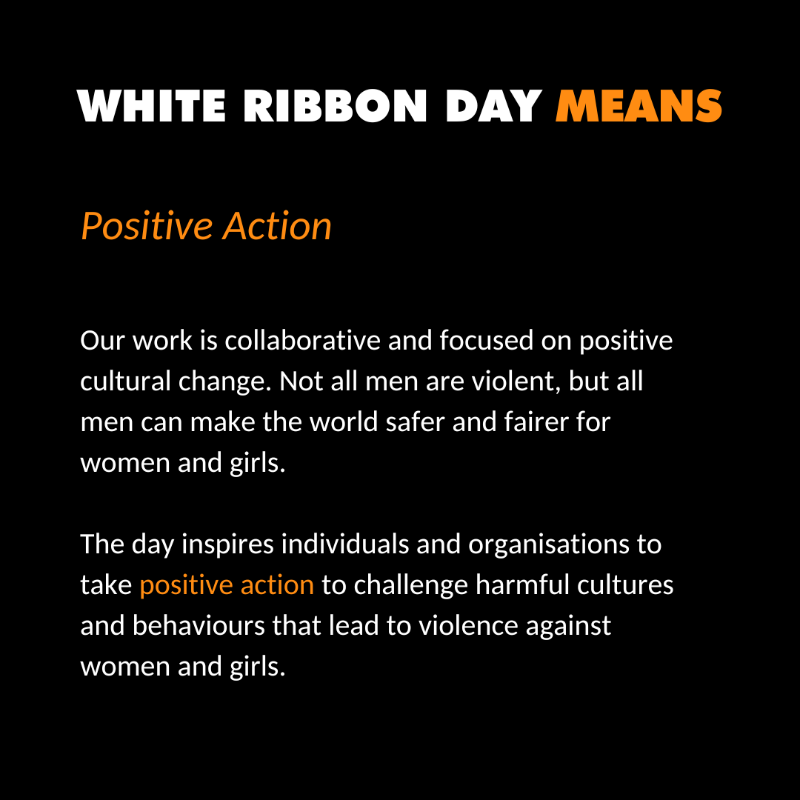 WhiteRibbon_UK's tweet photo. We campaign to prevent violence against women and girls by encouraging active allyship from men and boys.

What does #WhiteRibbonDay mean to you?

#ItStartswithMen