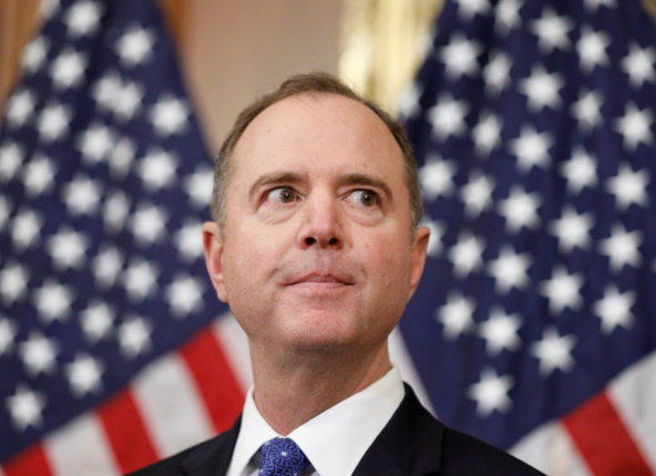 americasgreat's tweet photo. ANNOUNCEMENT: Majority leader Sen Thune needs to block Adam Schiff from any committees until an investigation into his role in the Russia Collusion hoax is determined by the new DOJ. Its time to act like a Majority leader. https://t.co/Q4OFQl9c6j